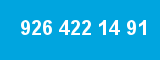 926 422 14 91 926 422 14 91